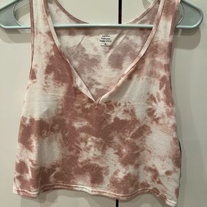 gilly hicks relaxed cropped tank